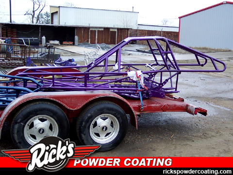 purple-powder-coated-chassis