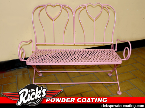 pink-powder-coated-bench